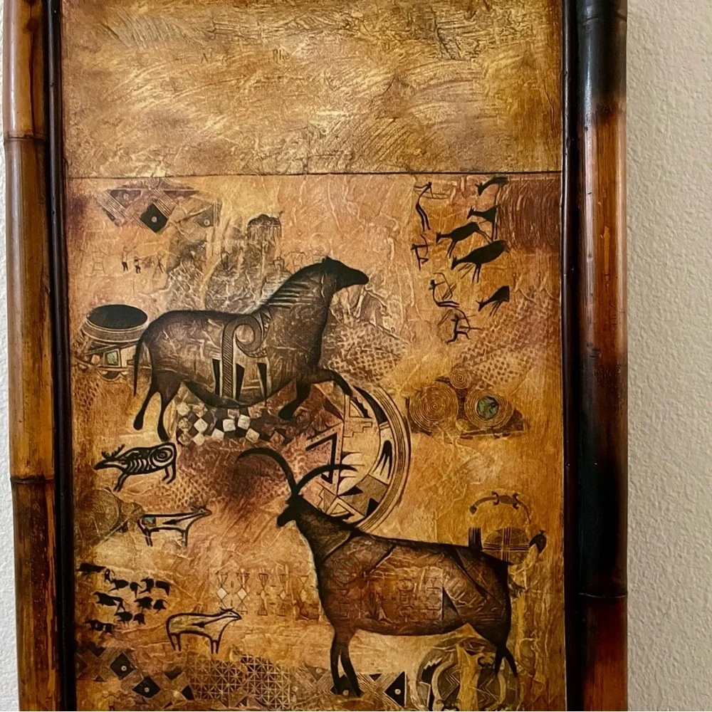 Rustic Brown Wall Art Decor 14/36 inches